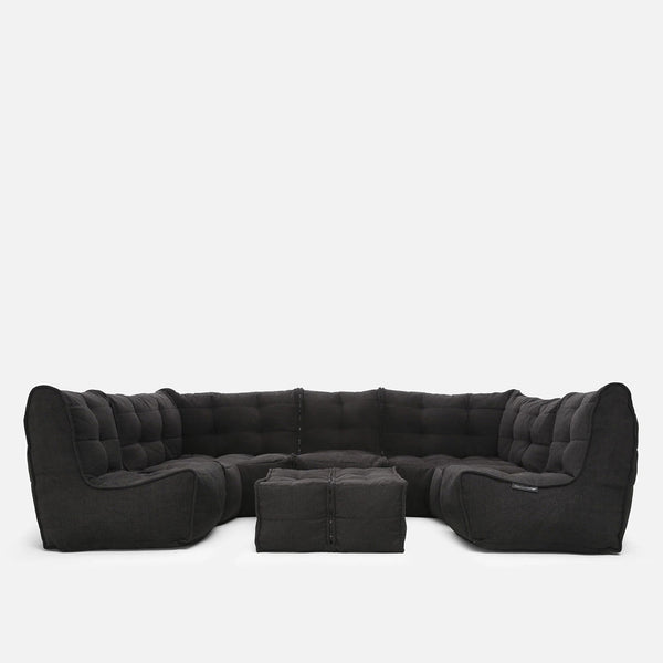 Mod 6 Lounge Max Modulsoffa Black Sapphire Inomhus modulsoffa