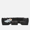 Mod 6 Lounge Max Modulsoffa Black Sapphire Inomhus modulsoffa