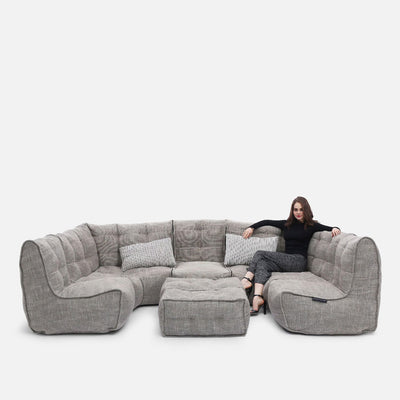Mod 6 Lounge Max Modulsoffa Eco Weave 