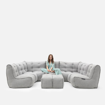 Mod 6 Lounge Max Modulsoffa Keystone Gray 