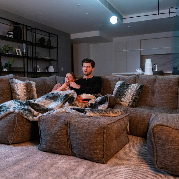 Mod 6 Lounge Max Modulsoffa Luscious Gray Inomhus modulsoffa