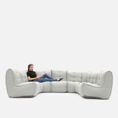 Mod 6 Lounge Max Modulsoffa Silverline 