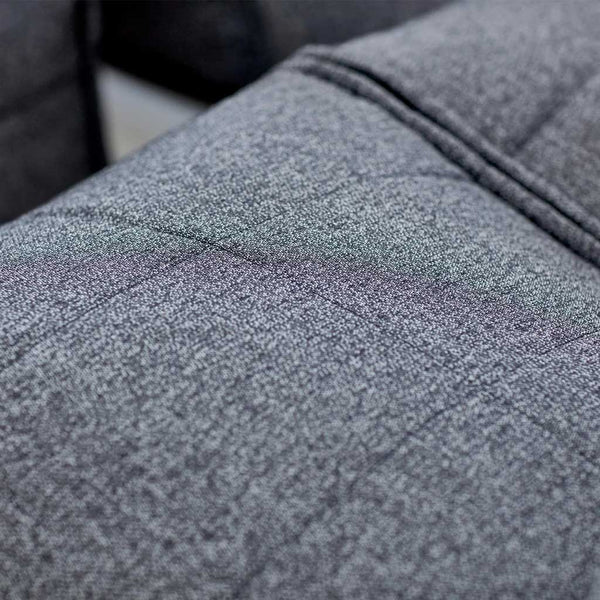 Mod 6 Lounge Max Modulsoffa Titanium Weave utomhus modulsoffa