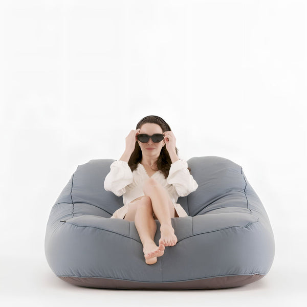 Satellite Twin Sofa Atlantic Denim Utendørs saccosekk