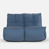 Twin Couch Modulsofa Atlantic Denim Utendørs modulsofa