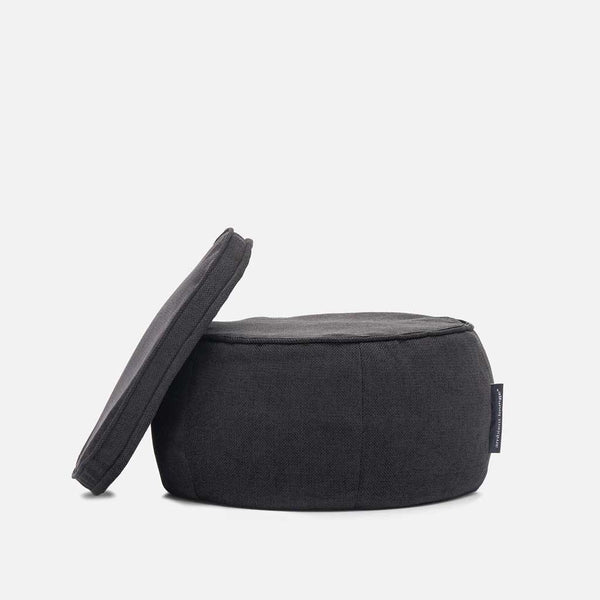 Wing Ottoman Black Sapphire Innedørs saccosekk