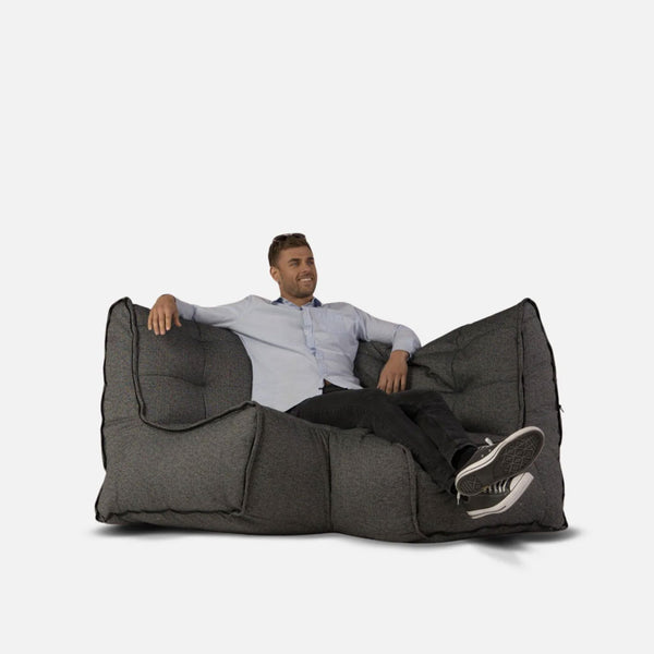 [OUTLET] Link Corner Modulsofa Titanium Weave Utendørs modulsofa