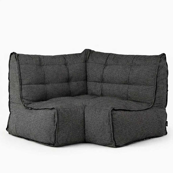 [OUTLET] Link Corner Modulsofa Titanium Weave Utendørs modulsofa