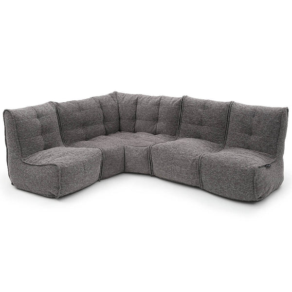 Mod 4 L Sofa Modulsofa Luscious Gray