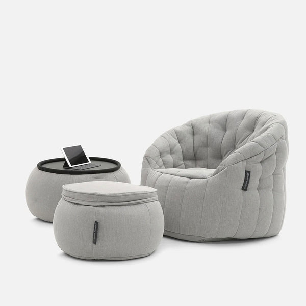 [OUTLET] Interiør Versa Table Keystone Gray Innedørs saccosekk