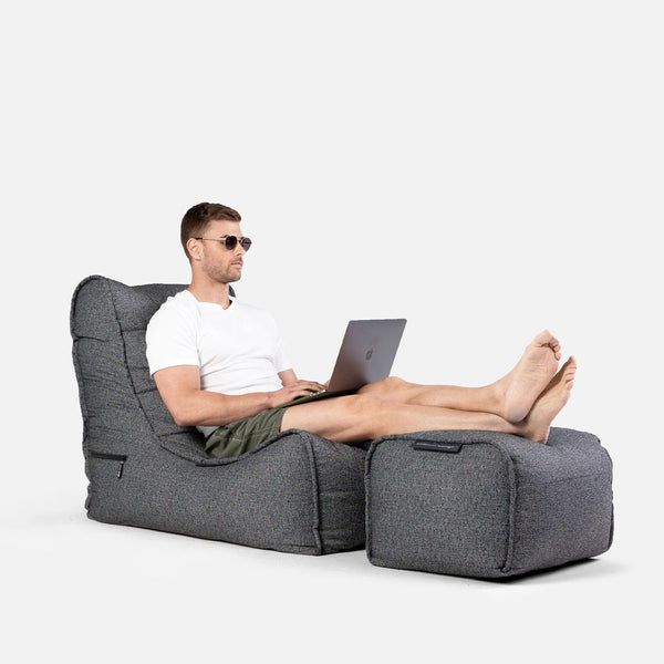 Ottoman Deluxe Titanium Weave Utendørs saccosekk