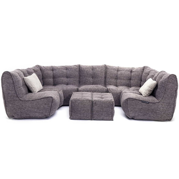 Mod 6 Lounge Max Modulsofa Luscious Grey